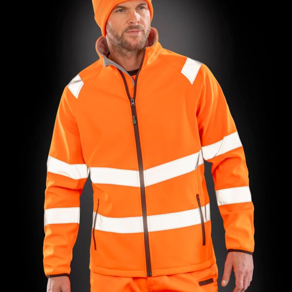 Recycled Printable Safety Softshell Thumbnail