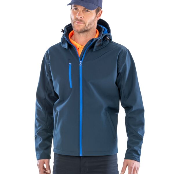 Men&#39;s Recycled Hooded Softshell Thumbnail