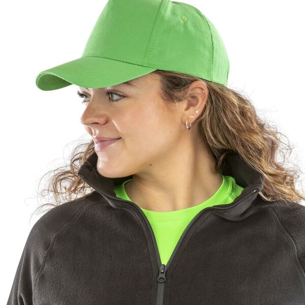 Boston 5-panel polycotton printer&#39;s cap Thumbnail