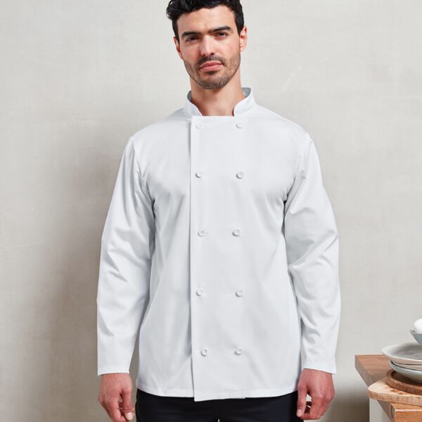 Premier Long Sleeve Chef&#39;s Jacket Thumbnail