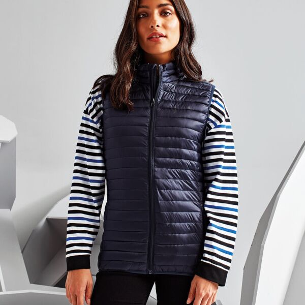 Women&#39;s tribe fineline padded gilet Thumbnail