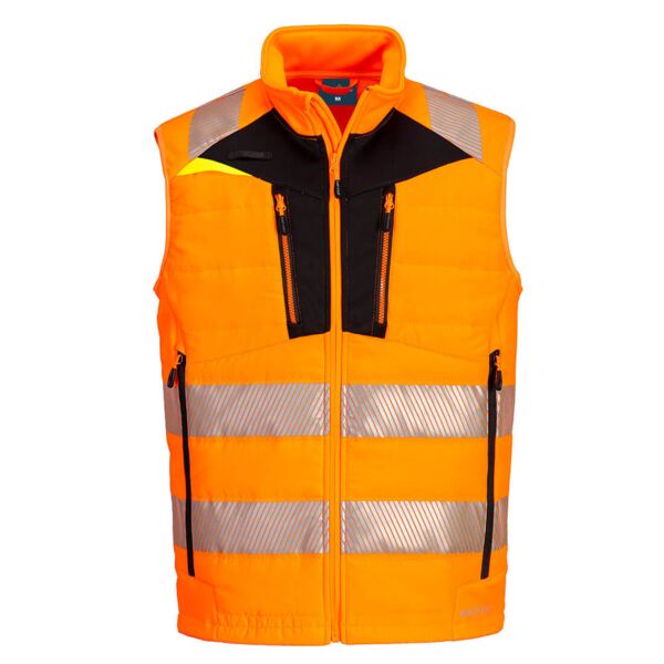 DX479 DX4 Hi-Vis Hybrid Baffle Bodywarmer Thumbnail