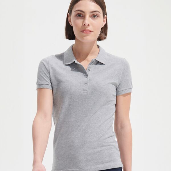 SOL&#39;S Ladies People Cotton Piqué Polo Shirt Thumbnail