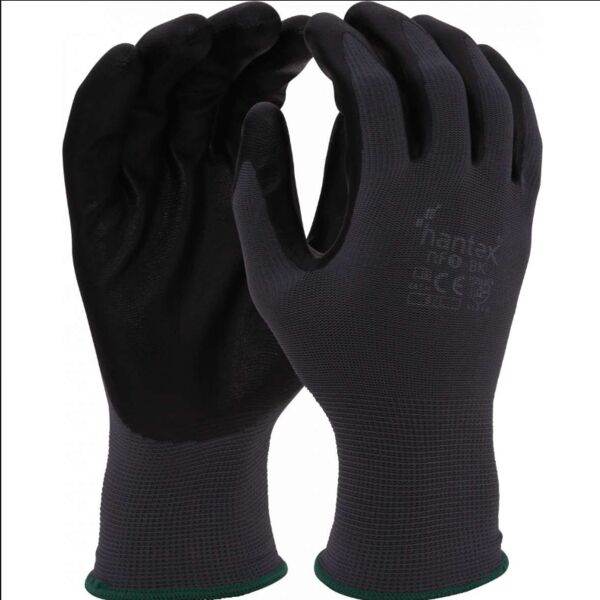 Hantex NF1-BK - Nitrle Foam Palm (Pack of 10) Thumbnail